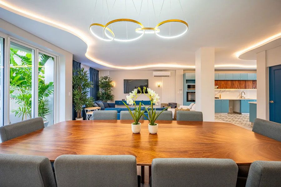 Casa VIP 12 — 10-suite beachfront villa in Jacó, luxury suite, living space or villa view