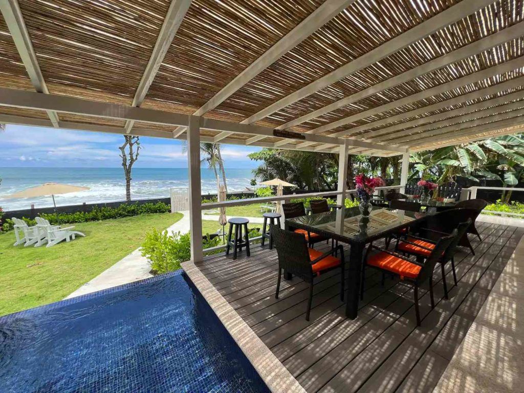 Casa VIP 72 — Backyard Beach House oceanfront villa in Playa Hermosa