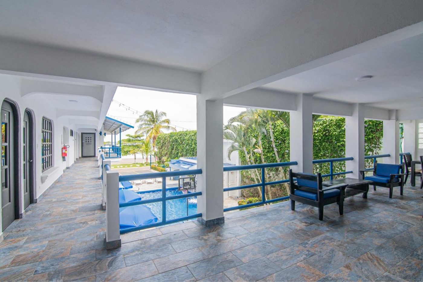 Casa VIP 9 — 17-suite beachfront villa in Jacó Beach, luxury suite, pool area or villa grounds