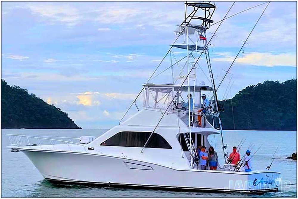 50' Cabo Luxury Sportfish sport fishing charter at Los Sueños, Costa Rica
