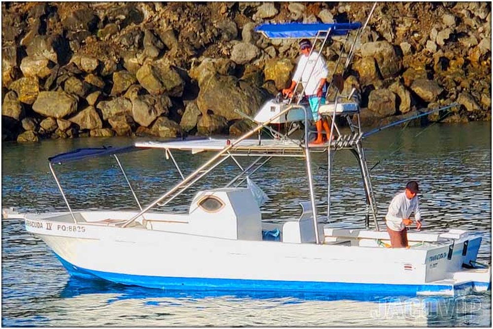 29' Panga Custom sport fishing charter at Los Sueños, Costa Rica